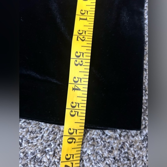 J. Steven’s by Carol Escritor true vintage black velvet jumpsuit size 6 - Picture 7 of 11